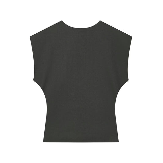 Olivia | Green Waistcoat Wide Leg Co-ord