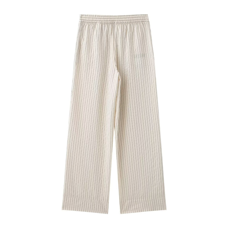 Grace | linen wide leg pants