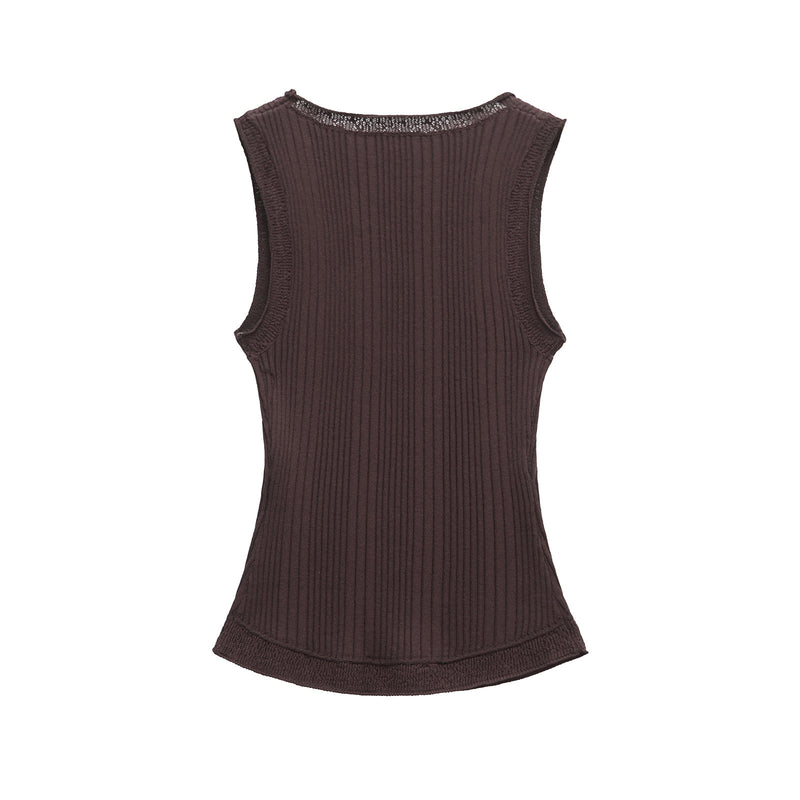Clementine | ribbed tank top