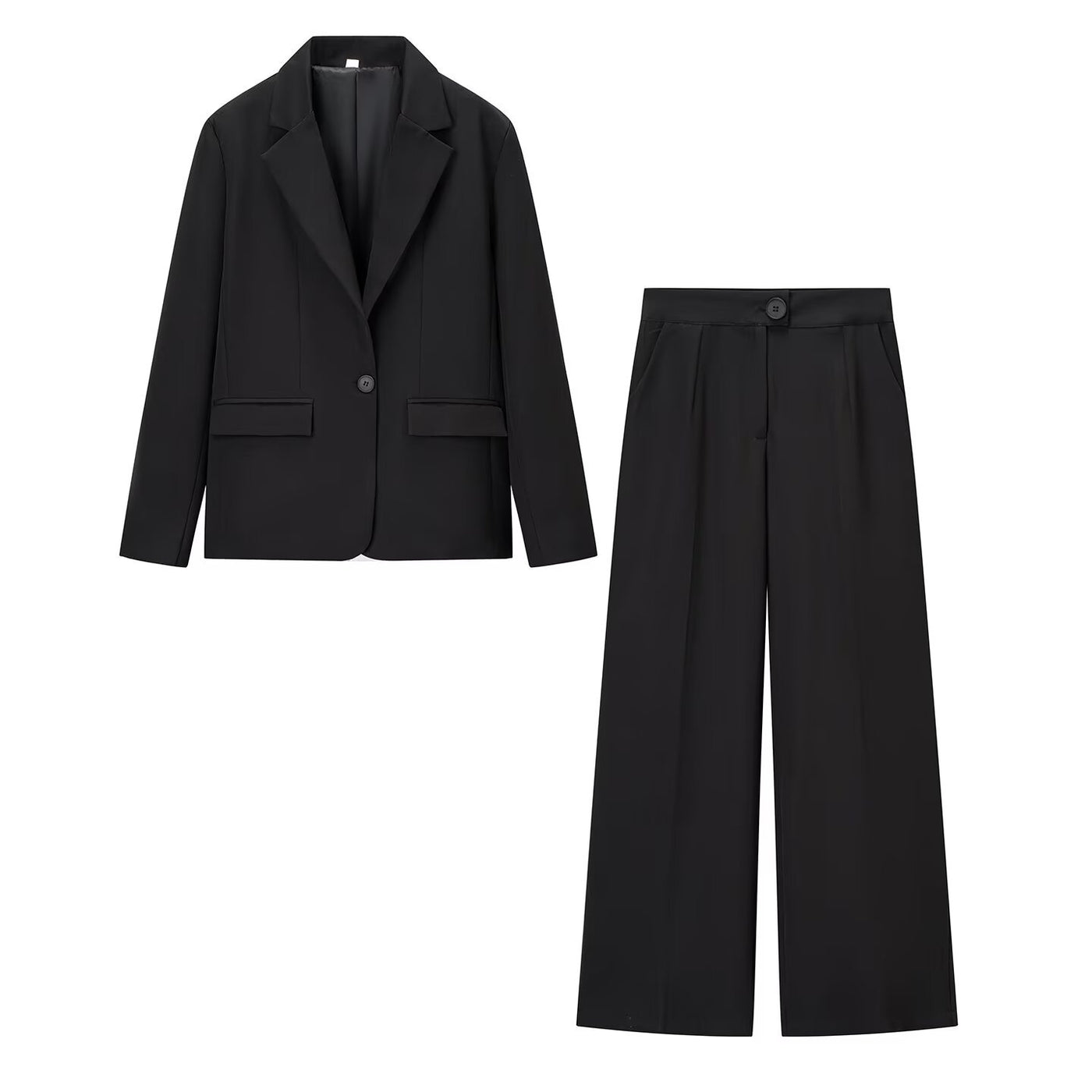 Verity | Tailored Blazer and Wide Leg Trouser Set
