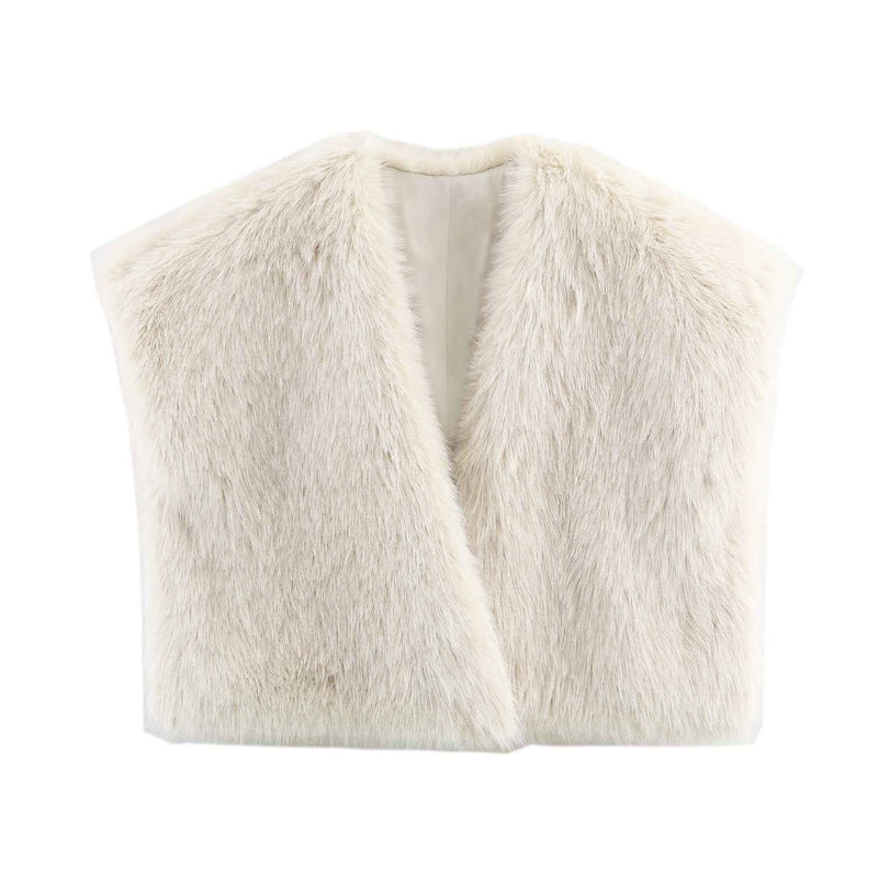 Nola | Casual Fluffy Faux Fur Coat