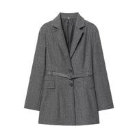 Chloe | Belted Blazer Tailored Trouser Suit Set