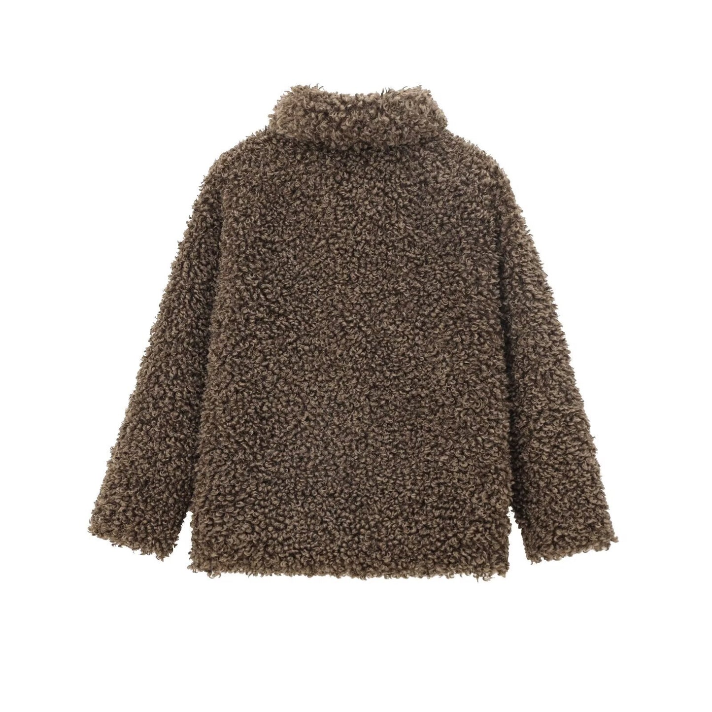 Rue | Winter Brown Teddy Coat