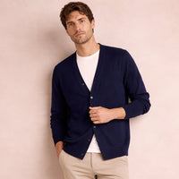 Martin | 100% Cashmere Button-Up Cardigan for Men