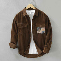 Wade | Men's Corduroy Shirt Long Sleeve Relaxed Fit