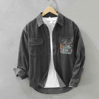 Wade | Men's Corduroy Shirt Long Sleeve Relaxed Fit