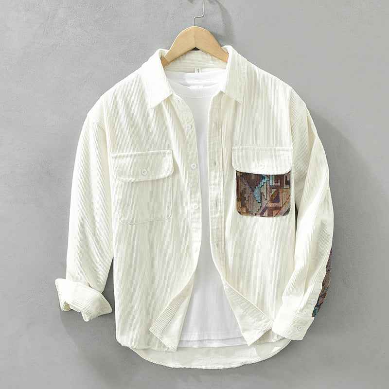 Wade | Men's Corduroy Shirt Long Sleeve Relaxed Fit