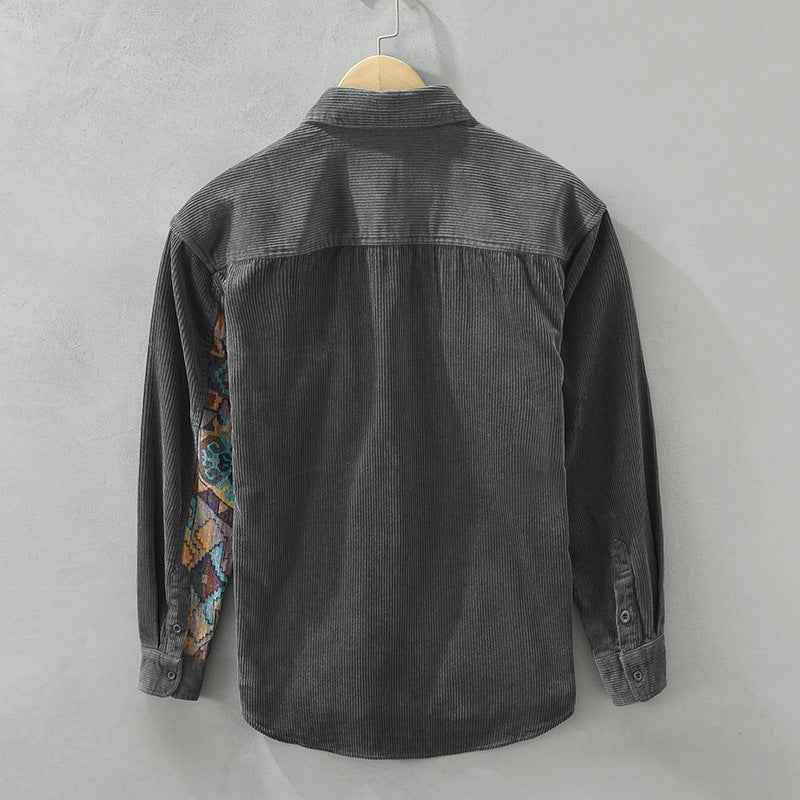 Wade | Men's Corduroy Shirt Long Sleeve Relaxed Fit