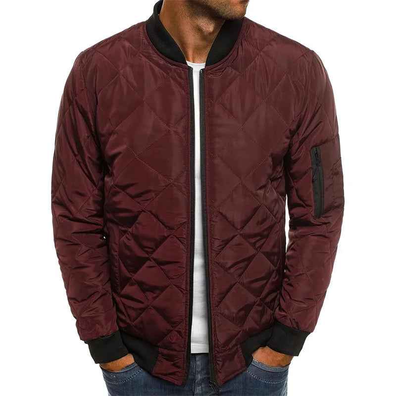Litchfield | Men's Quilted Bomber Jacket