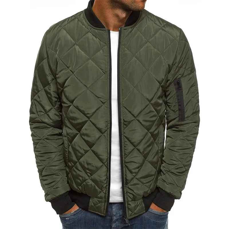 Litchfield | Men's Quilted Bomber Jacket