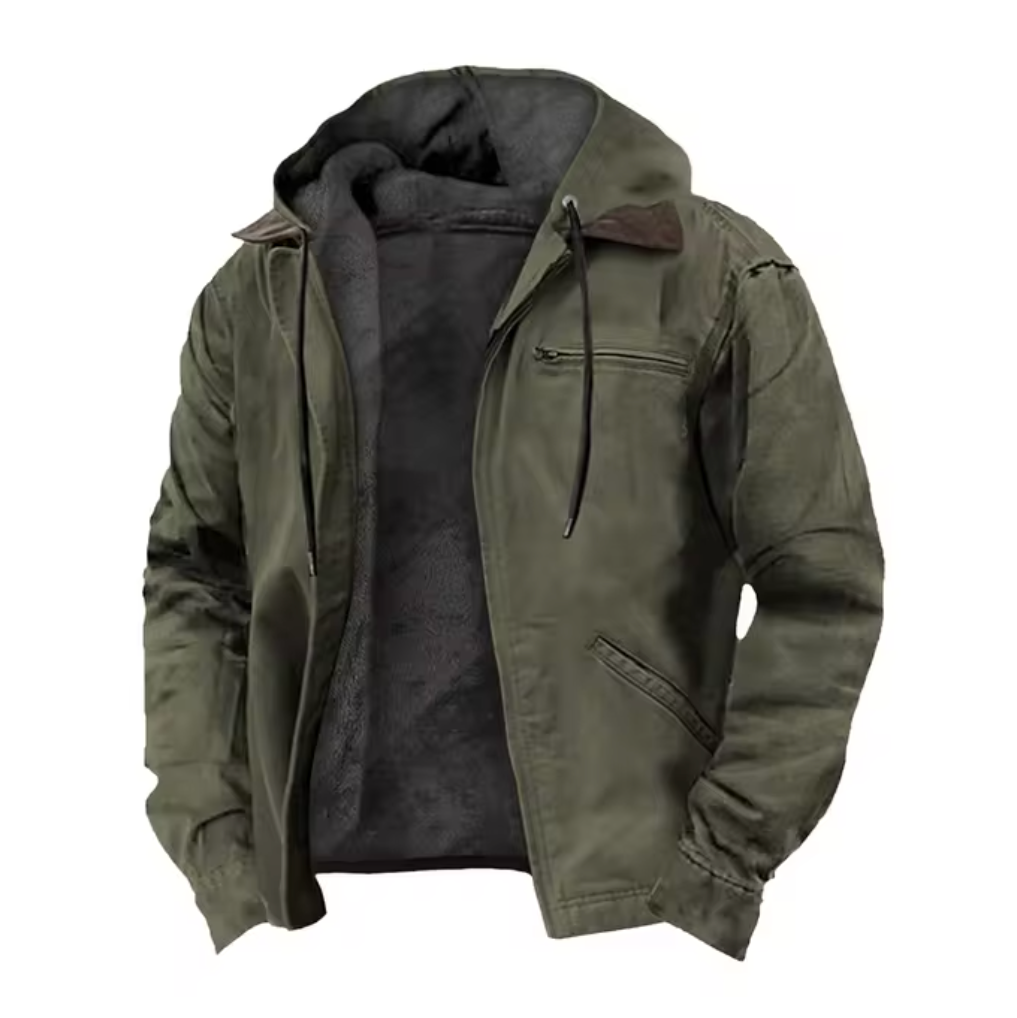 Eberhard | Men's Hooded Full Zip Jacket
