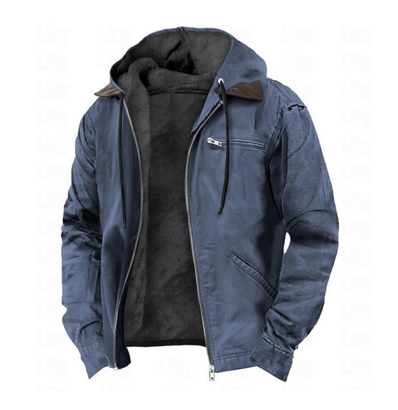 Eberhard | Men's Hooded Full Zip Jacket