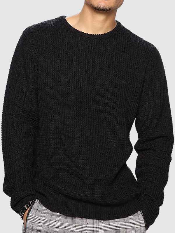 Lockwood | Men's Textured Knit Crew Neck Jumper
