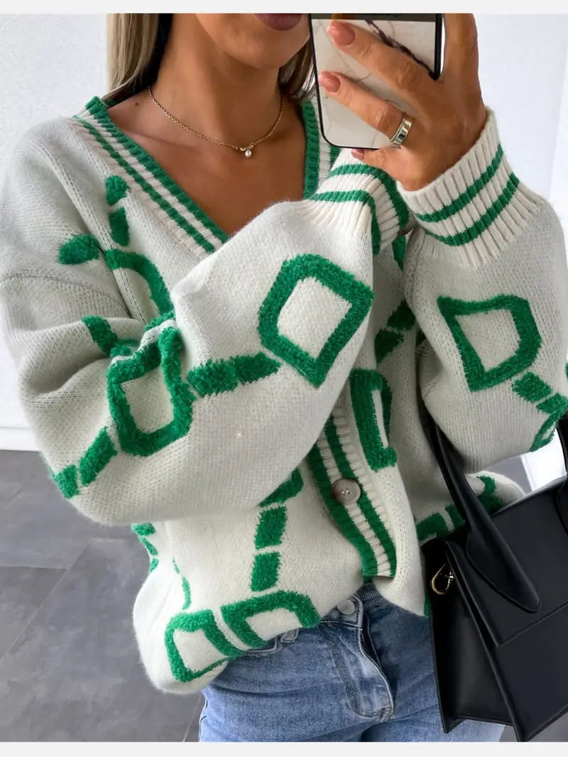 Demelza cardigan in White