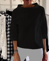 Leocadia knit top in Black