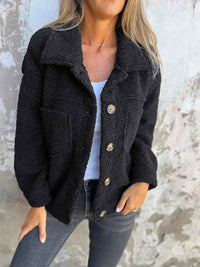 Pascaline | Women's Button-Down Relaxed Fit Jacket Classic Collar