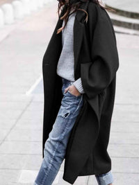 Magnolia | Women's Oversized Long Coat Single Breasted