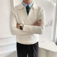 Houghton zip-up collared jumper zip detail