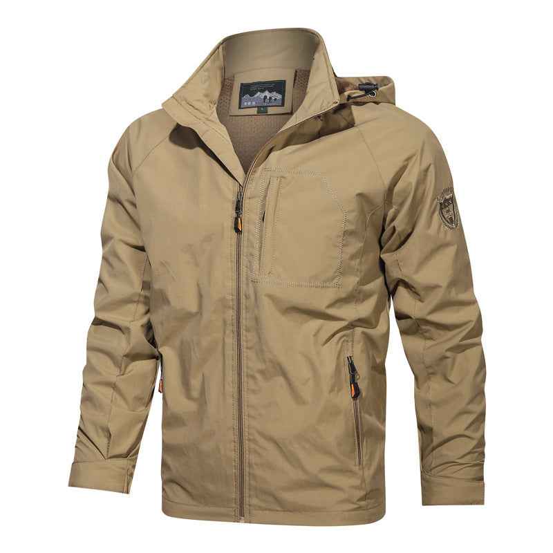 Elric | Men's Hooded Lightweight Jacket