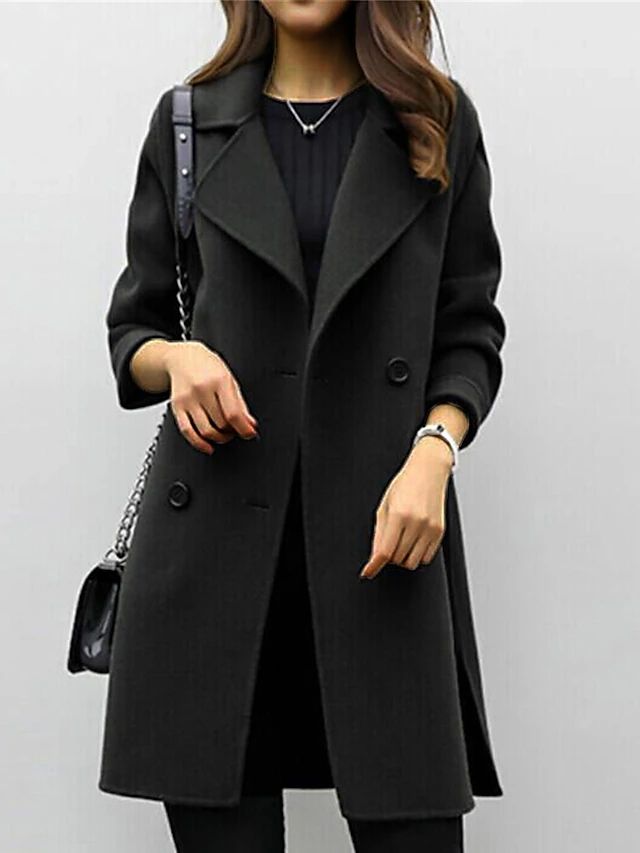 Thomasin coat in Black