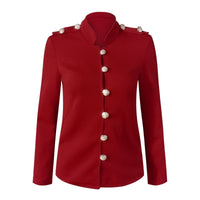 Lysandra military jacket detail view six