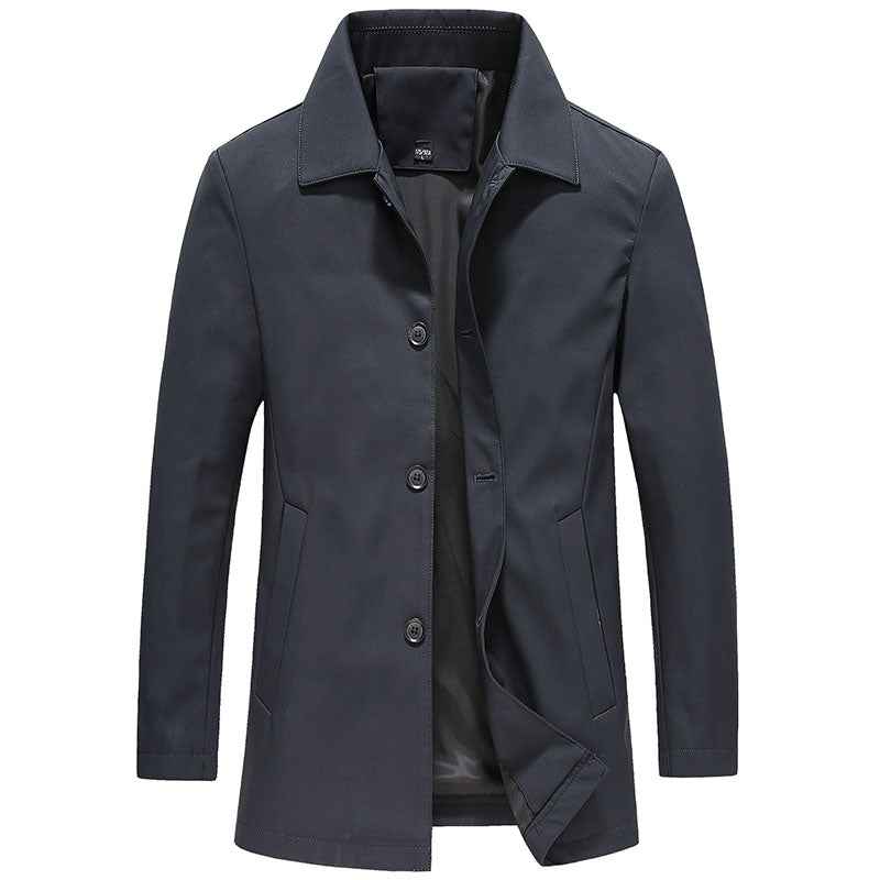Inigo | Men's Mid-Length Button-Down Jacket