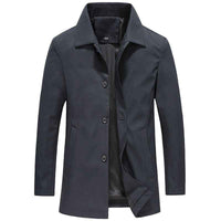 Inigo | Men's Mid-Length Button-Down Jacket