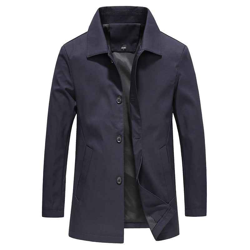 Inigo | Men's Mid-Length Button-Down Jacket