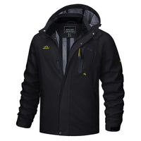 Egon hooded outdoor jacket detail view 10