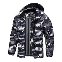 Egon hooded outdoor jacket detail view 23