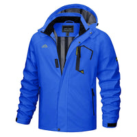 Egon hooded outdoor jacket detail view 16