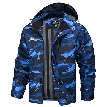 Egon hooded outdoor jacket detail view 21