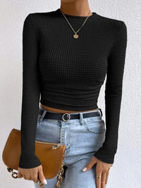 Bettina fitted long sleeve top, eighth view
