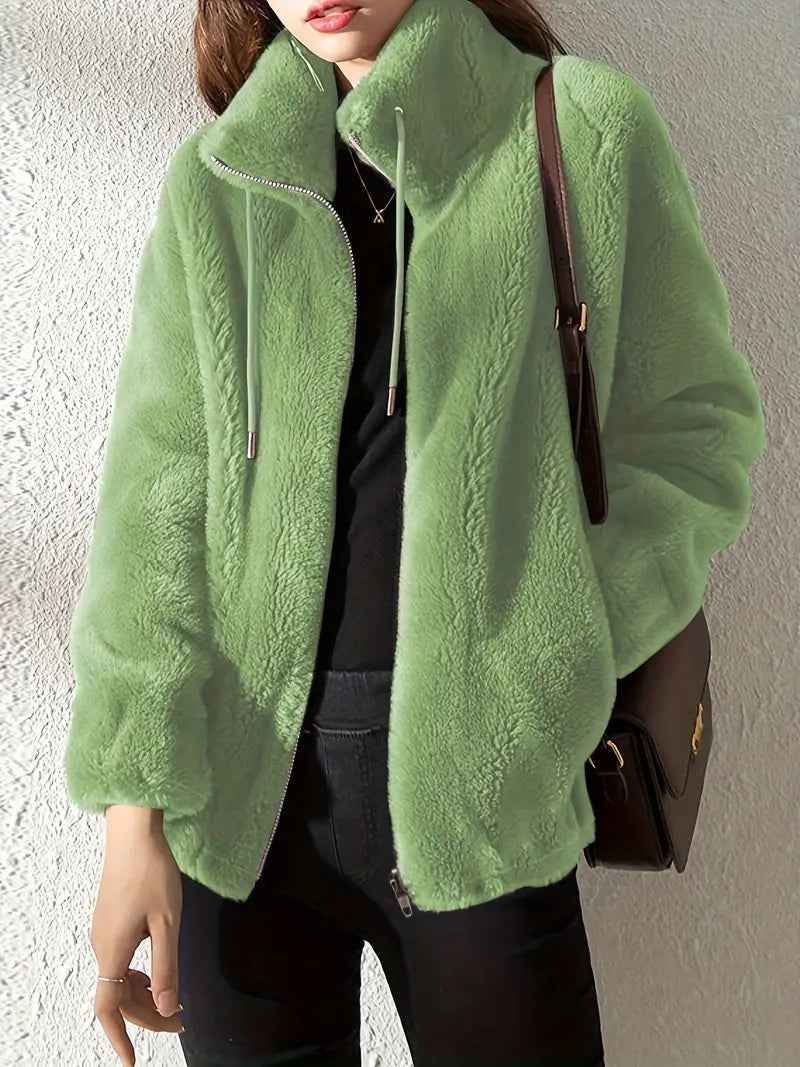 Perpetua | Women's Zip-Up Relaxed Fit Coat