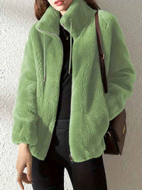 Perpetua | Women's Zip-Up Relaxed Fit Coat