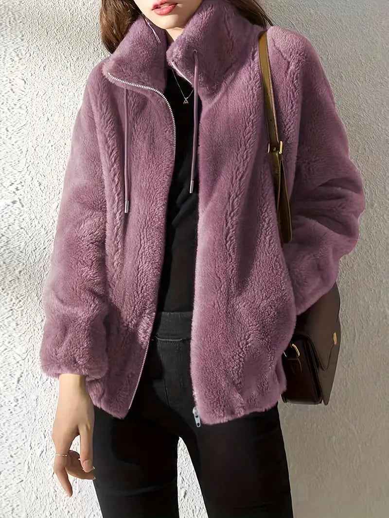 Perpetua | Women's Zip-Up Relaxed Fit Coat