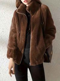 Perpetua | Women's Zip-Up Relaxed Fit Coat