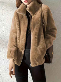 Perpetua | Women's Zip-Up Relaxed Fit Coat