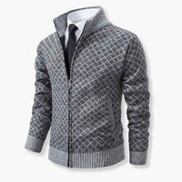 Warren | Men's Full-Zip Stand Collar Knit Jacket
