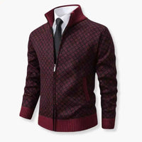 Warren | Men's Full-Zip Stand Collar Knit Jacket