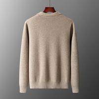 Lindsey | Men's Full Zip Collared Knit Jacket