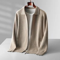 Lindsey full zip collared knit jacket additional view 5