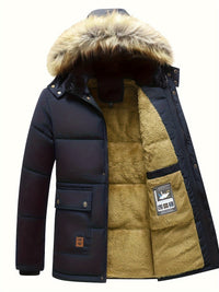 Sanderson puffer jacket back view detail