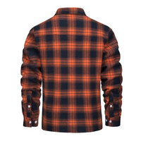 Peregrine | Men's Sherpa Lined Plaid Jacket Button Down