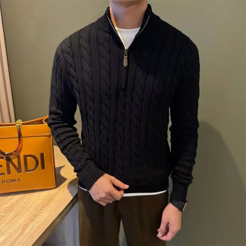 Melrose jumper Black detail