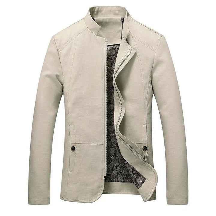 Gervase | Men's Full Zip Casual Jacket Stand Collar