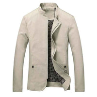 Gervase | Men's Full Zip Casual Jacket Stand Collar