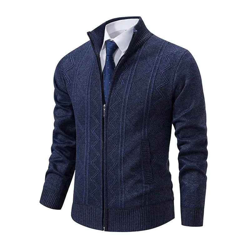 Sackville | Men's Full-Zip Ribbed Knit Cardigan