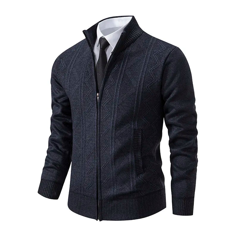 Sackville cardigan in Dark Grey
