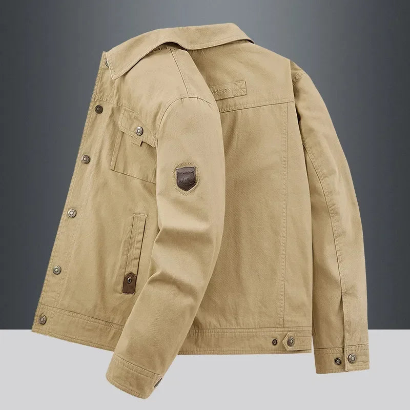 Barnaby utility jacket close-up detail